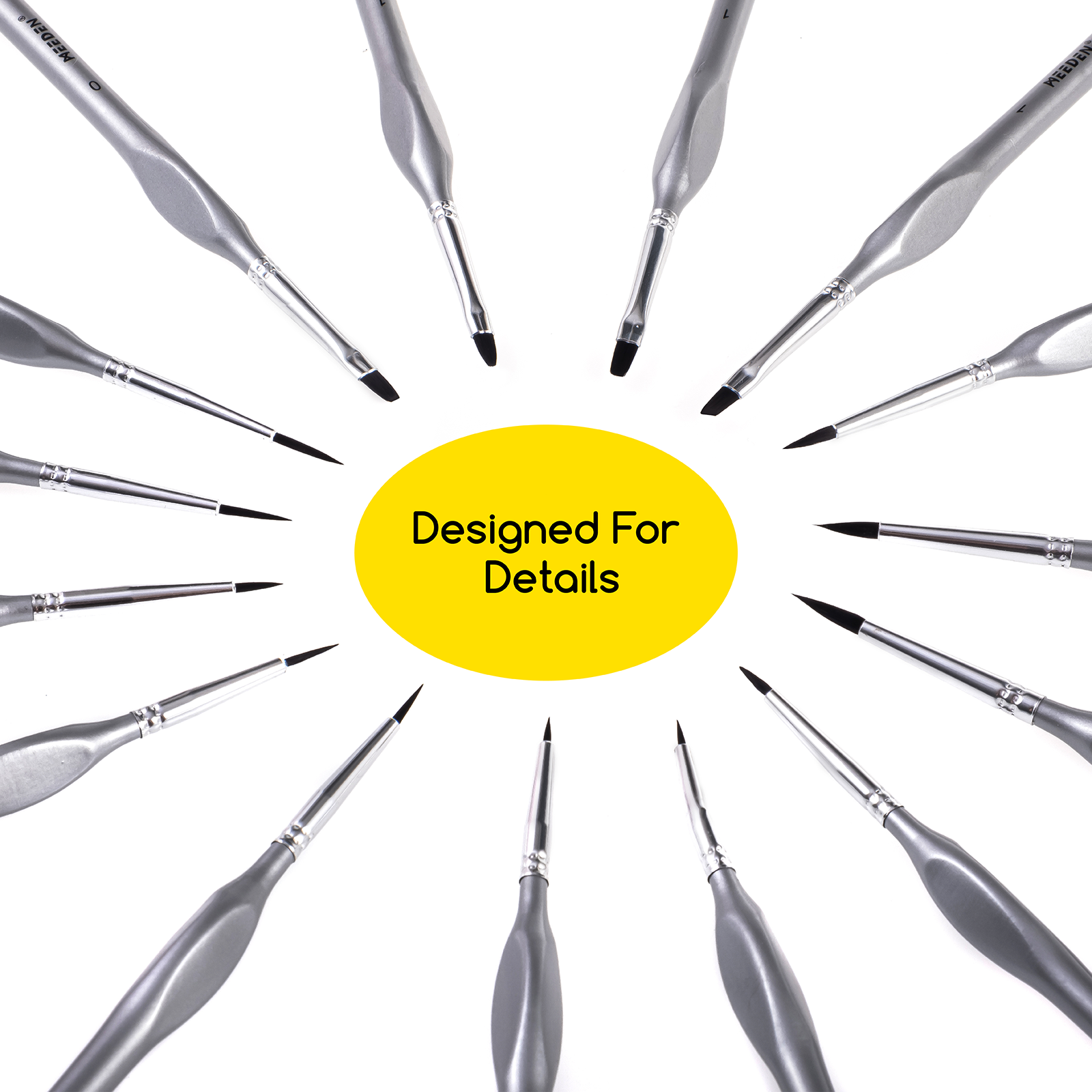 Ensemble de pinceaux de precision-8