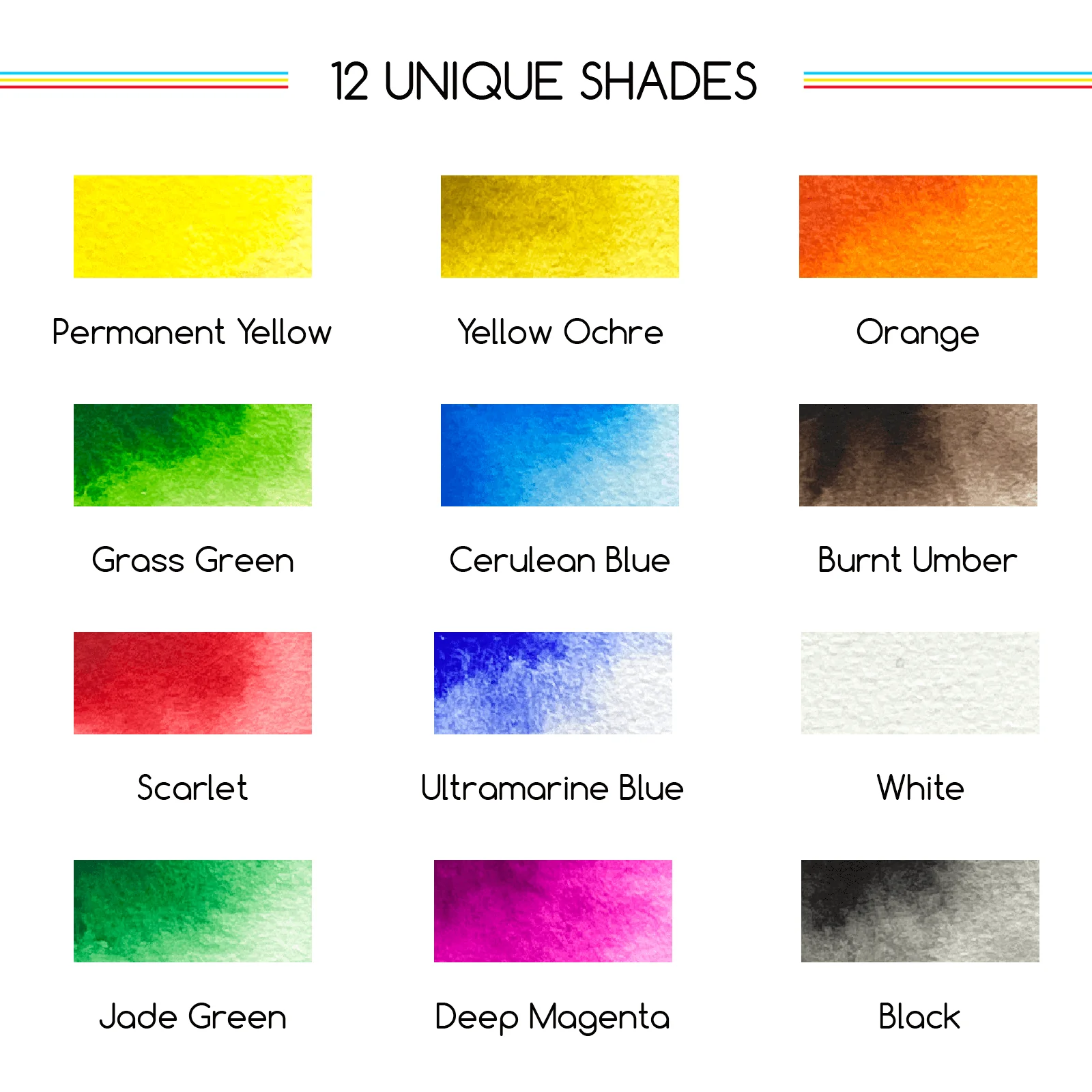 Boite voyage peinture Aquarelle 12 couleurs pastel noumea-15