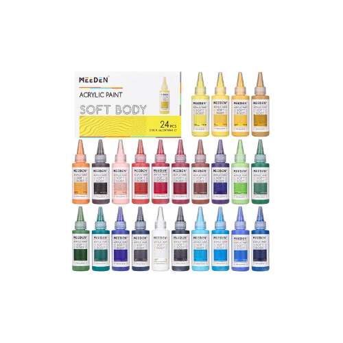 Ensemble de 24 couleurs peintures acryliques 60 ml nouméa site