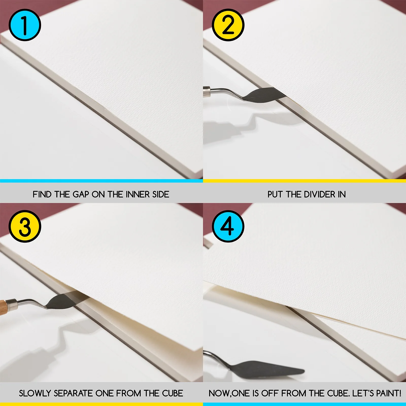 Papier Aquarelle COLD 300gr 18x12.5cm noumea-3