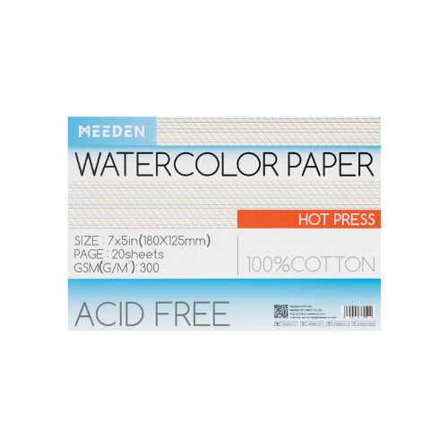 Papier Aquarelle HOT 18x12.5cm noumea