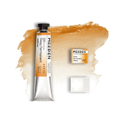 Peinture aquarelle jaune fonce permanent nouméa site