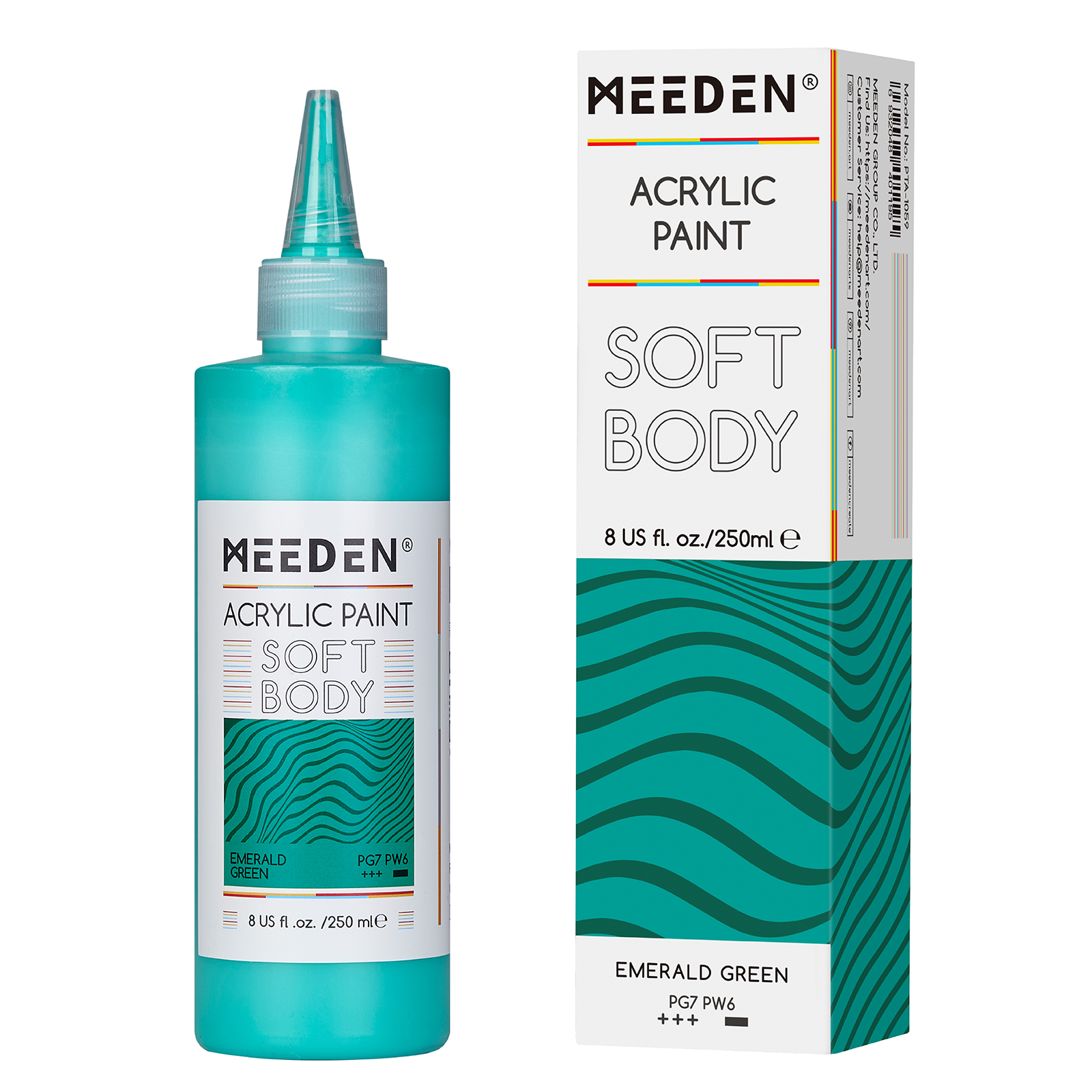 Peinture acrylique fluide 250ml Vert Emeraude noumea 2