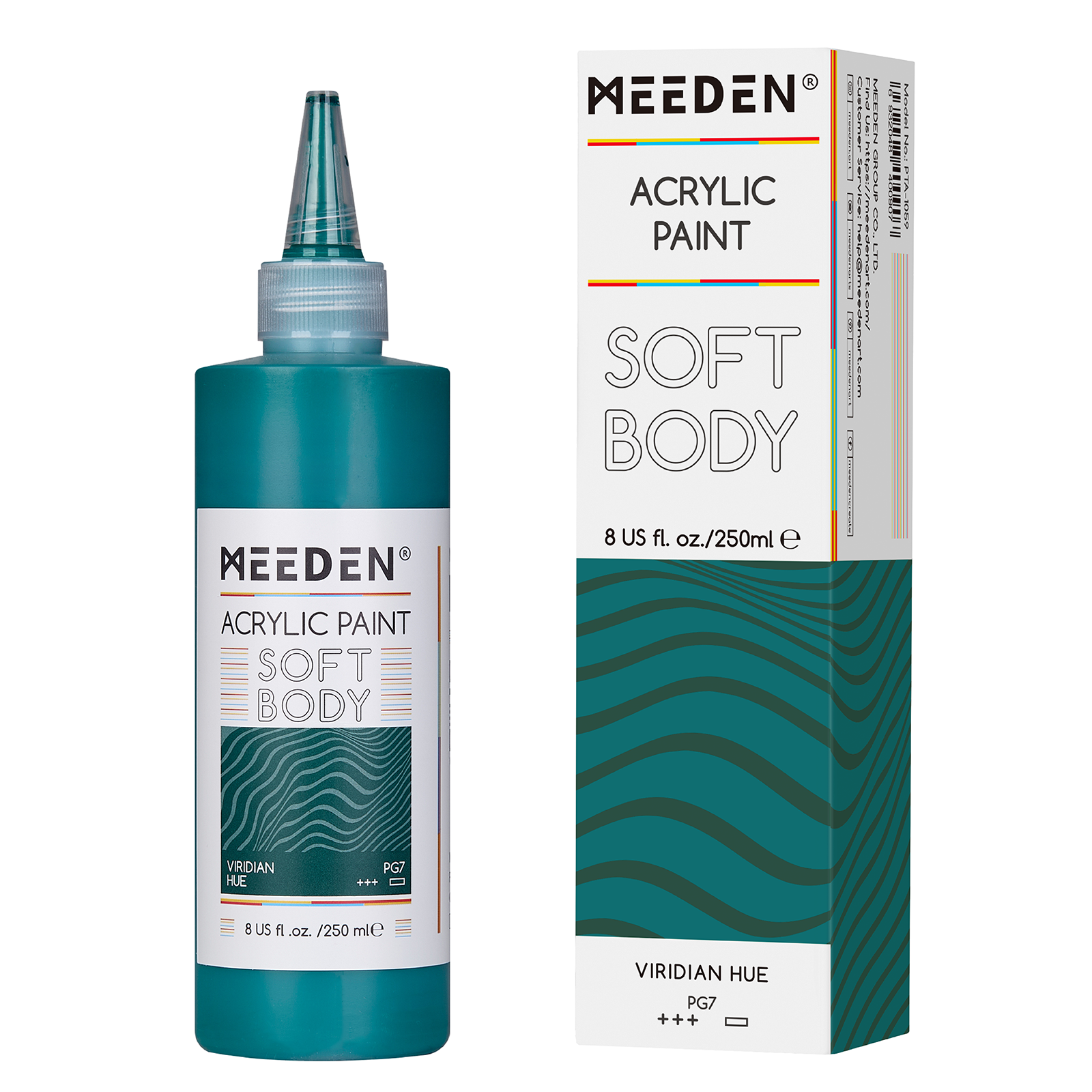 Peinture acrylique fluide 250ml Vert Viridien noumea 2