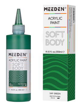 Peinture acrylique fluide 250ml Vert de seve noumea 2