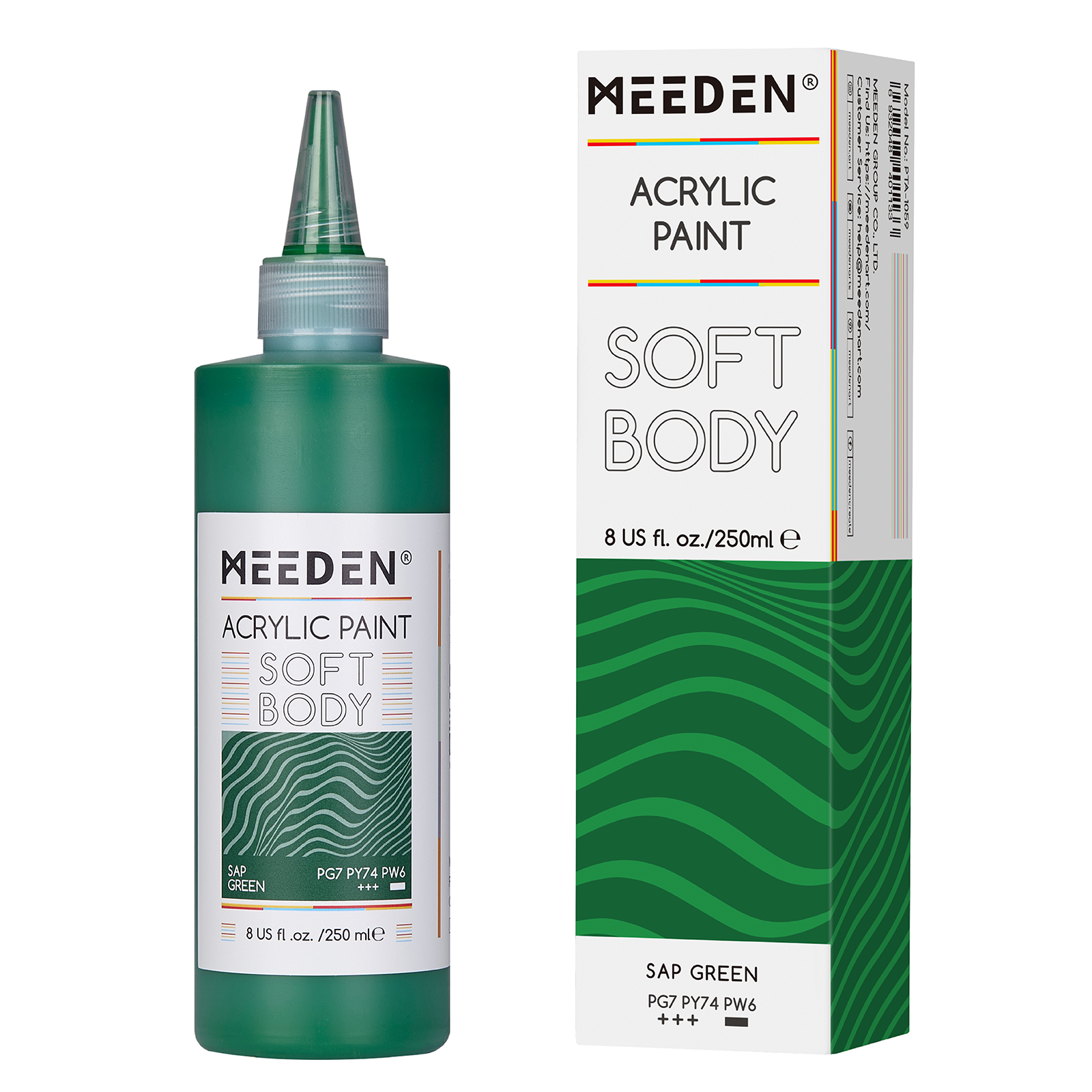 Peinture acrylique fluide 250ml Vert de seve noumea 2