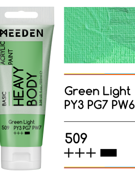 Tube peinture acrylique Vert clair 60ml noumea